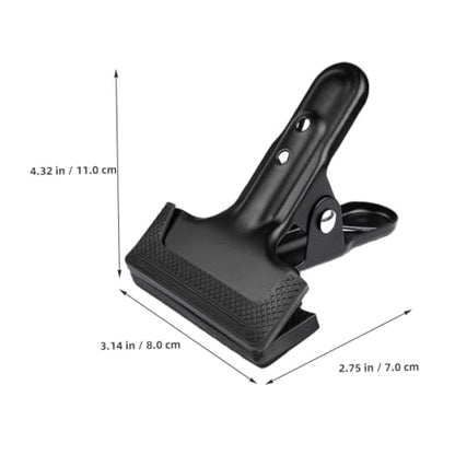 16pcs Heavy Duty Backdrop Clips Cold Rolled Steel Clamps for Photography Useful Backdrop Fixing Clamps Stylish for Securing Backgrounds and Props