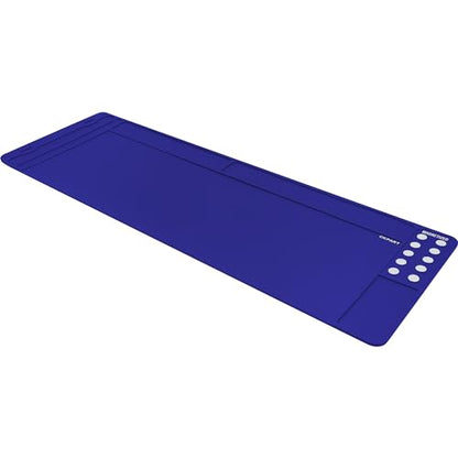 CKPART Rifle Gun Cleaning Mat, Anti-Slip Rubber Tactical Magnetic Mat, Gun Maintenance Mat,Gun Maintenance Mat for Gun Cleaning Kits 36" x 12"