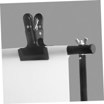 VILLCASE 4pcs Heavy Duty Photography Backdrop Clips Backdrop Cloth Clamps for Secure Fixing Versatile and Easy to Install for Various Backgrounds Photography Studios