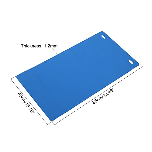 PATIKIL 33x16 EVA Backdrop, 1 Pack Blue Soft Photo Background for Light Box Small Products Photography Studio - color: Blue, size: 33x19"
