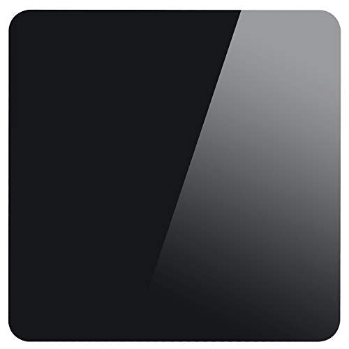 Acrylic Black Reflective Display Table Riser for Professional Product Photography, KINJOEK 12 x 12 Inch 30 x 30 cm Background Boards for Product Table Top Photography Shooting - color: Black, size: 1PCS 12x12"
