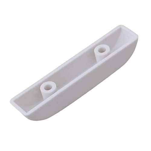 Guitar Thumb Rest Bass Finger Rest Smooth Plastic Guitar Thumbrest Lightweight Thumb/Push Rests with Mounting Screws White