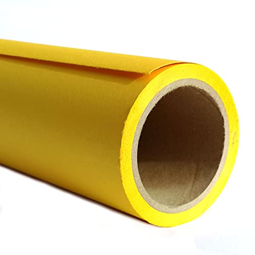 Seamless Photo Photography Backdrop Paper, Photo Background Paper Roll (53" x16‘, #14 Deep Yellow) - color: #14 Deep Yellow