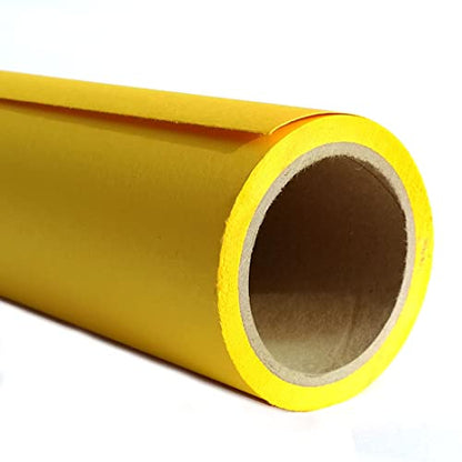 Seamless Photo Photography Backdrop Paper, Photo Background Paper Roll (53" x16‘, #14 Deep Yellow) - color: #14 Deep Yellow