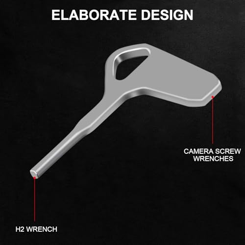Camera Slotted Screw Wrench, 1/4 Screw Quick Release Board Removing Tool, DSLR Camera Accessory