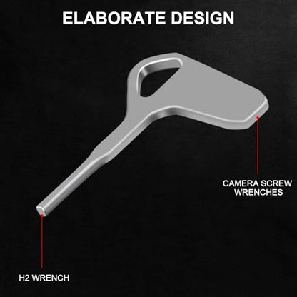 Camera Slotted Screw Wrench, 1/4 Screw Quick Release Board Removing Tool, DSLR Camera Accessory