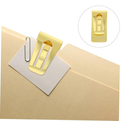 Multi-Functional Money Clip Organizer Large Cash Clip for Women Photo Wallet Metal Storage