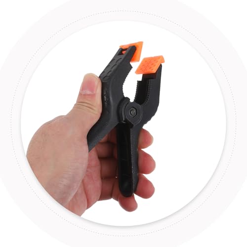 10pcs 4-inch A-frame Spring Clamps Plastic Clips for Woodworking Photography Backdrop Holder Heavy Duty DIY Fixing Clips