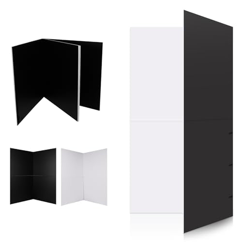 Photography Reflector Cardboard 39 X 39 Inch Reflective Diffuser Board Double Sided for Photo Studio Still Life Product Food Shooting