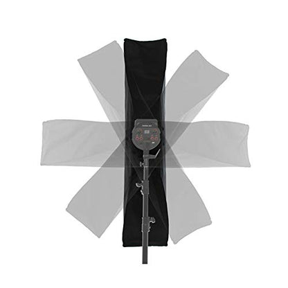 Godox 12"x47" / 30x120cm Softbox, Grid Strip Softbox, Bowens Mount Softbox for Photo Studio Flash Compatible Godox VL150II VL300II SL60W SL60IID SK400II DP400III DP600III QT600III (FW 30x120(1PCS)) - color: FW 30x120(1PCS)