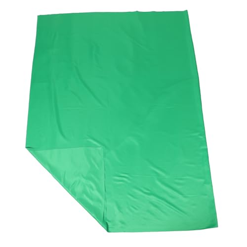 Homoyoyo Chroma Key Backdrop 3x2ft Photo Green Backdrop Fabric for Video Streaming Photography Live Streaming Background Sheet for Studio Use