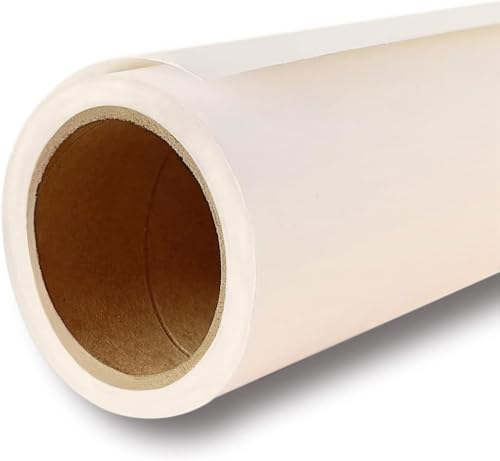 Seamless Paper Background for Photography Photo Studio Backdrop Roll（107" x36' Ivorine） - color: Ivorine, size: 107" X 36'
