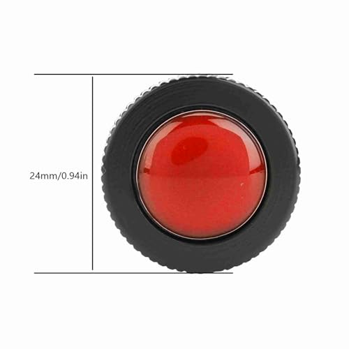Acouto Quick Release Plate Mini Aluminium Alloy Camera Round Quick Release Plate Head 1/4 inch Screw for Compact Action Tripod Mounts Clamps Red Replacement - size: Red