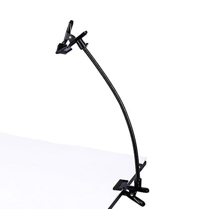 Photo Studio Lighting Light Stand Clamps Background Clip Gooseneck Tube Small Size Reflector Holder - color: C5060
