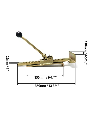 QWORK Hardwood Flooring Jack, 2 Pack Flooring Jack and Positioning Tool for Straighten and Installing Hardwood Floors, Easy Ratcheting Mechanism - size: 2 pcs