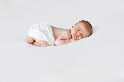 Kate Newborn Photography Props Stainless Steel Stand Set for Baby Photoshoot,Including Newborn Posing Beanbag Sleeve(Unfilled), Elastic Fabric and 6 Clamps (No Filler) - color: Stand with Beanbag，Elastic Fabric and 6 Clamps