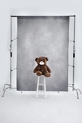 Kate 5x7ft Light Grey Backdrops Abstract Photography Backdrop for Professional Studio Backgrounds - color: Light Grey