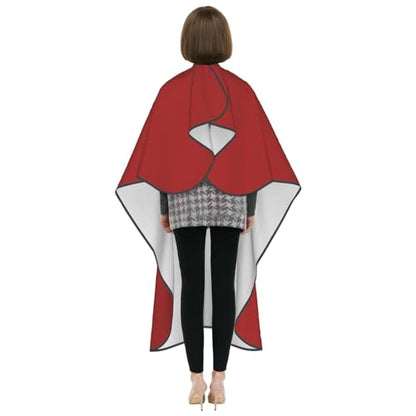 Custom Barber Cape Unisex Salon Hair Cutting Capes Add Your Image Logo Haircut Kit Personalized Stylist Tool - color: Brown