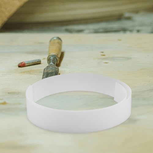 Uonlytech Soft Light LED Diffuser Sheet for Strip Lights, Flexible Acrylic Lamp Lens for Signage, Ceiling Fixture Replacement Shade, Lightbox, Spotlights 1220x40mm