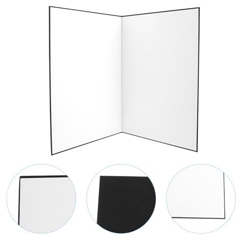 PRETYZOOM A3 Foldable Photography Reflector Board with Light Diffuser for Jewelry and Cosmetics Photography, Portable Cardboard Reflective Panel for Studio and Outdoor Photo Lighting