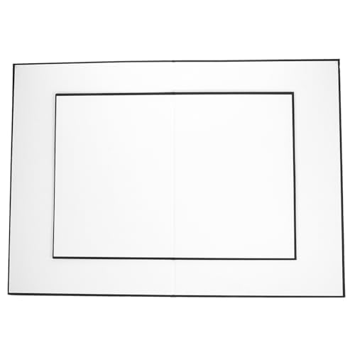 GALPADA 2pcs Folding Light Reflector Board Set for Photography, A3 A4 Size Reflective Cardboard with White and Black Surfaces, Portable Photo Light Diffuser for Studio and Outdoor Use