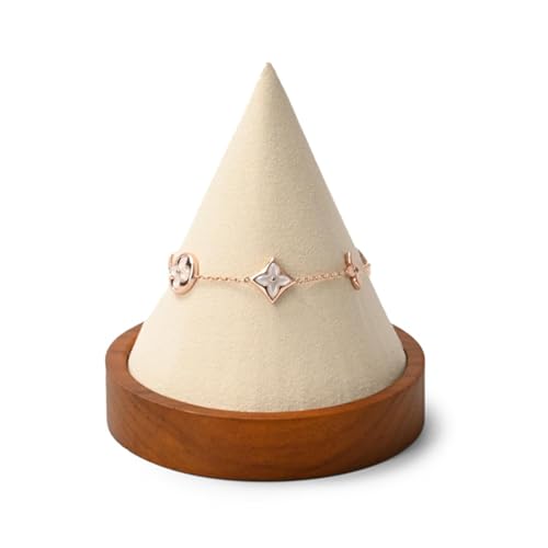 Solid Wood Single Bracelet Display Stand Jewelry Bracelet Display for Selling (WSM02401) - color: Wsm02401