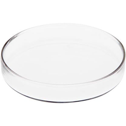 Plymor 3" x 3" Round Glass Display Tray, Pack of 2 - size: 3" x 3"
