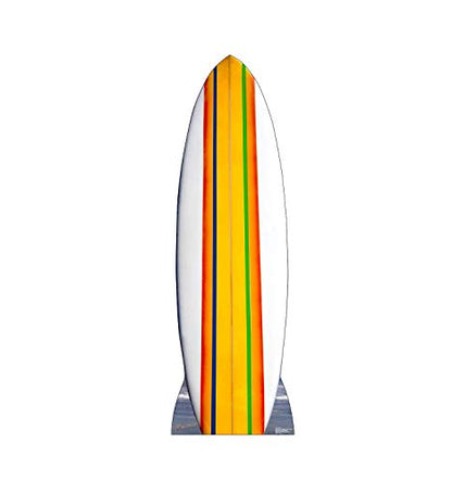 Cardboard People Surfboard Life Size Cardboard Cutout Standup - color: Surfboard