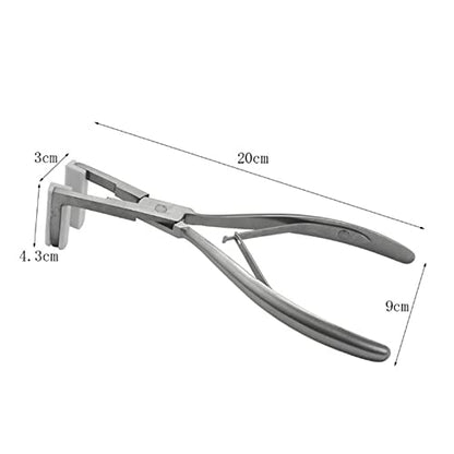 Tape Hair Pliers, Flat Surface Multi Functional Sealing Hair