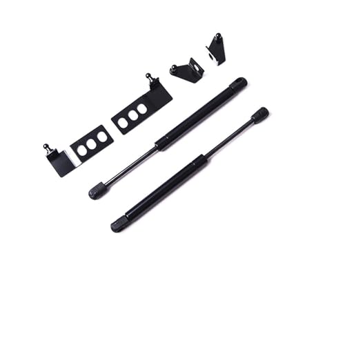 Car Bonnet Hood Cover Lift Support Spring Shock Strut Bars Hydraulic Rod Compatible With Toyota Corolla Cross 2019-2025(Piano black) - color: Piano black