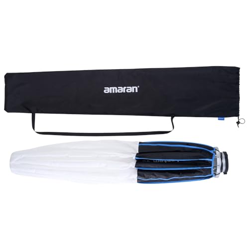 Amaran Lantern 90 Softbox,360 Soft Light Source Quick-Build Press Mount for Amaran COB Lights and Other Bowens Mount for 100d/200x/150c/300c/300x/600d/600x - size: Large