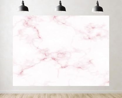 Trykid 6x4ft Pink White Marble Backdrop Veined Texture Soft Pastel Tones Elegant Surface Photography Background Modern Interior Tapestry Party Decoration Photo Booth Prop Fabric - size: 6x4ft