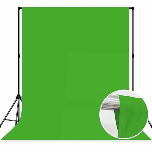 Photo Backdrop Green Background Professional 6x9ft Seamless Design to Eliminate Wrinkles Digital Accessories Photography Scene Background Children's Birthday Party - color: Green, size: 6x9ft