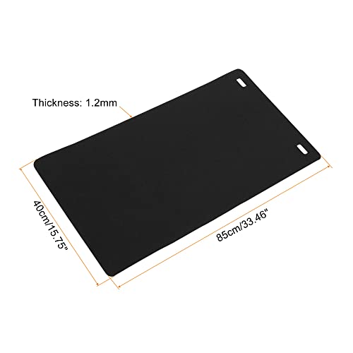 PATIKIL 33x16 EVA Backdrop, 1 Pack Black Soft Photo Background for Light Box Small Products Photography Studio - color: Black, size: 33x19"