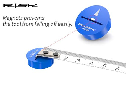 Bicycle Bike Seat Cushion Height Measuring Tool Fitting Measurement Gauge