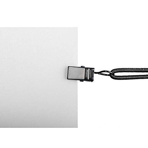 SLOW DOLPHIN Backdrop Background Muslin String Clips Holder Multifunctional for Photo Video Photography Studio 16 Pack, Black - size: 16 pcs clips