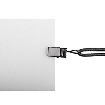 SLOW DOLPHIN Backdrop Background Muslin String Clips Holder Multifunctional for Photo Video Photography Studio 16 Pack, Black - size: 16 pcs clips
