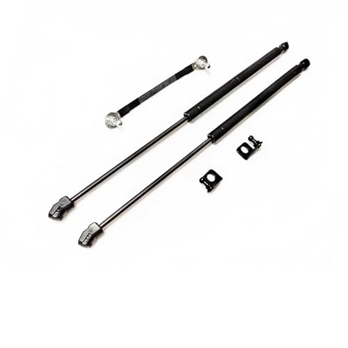 Front Hood Bonnet 2015-2022 Compatible with Opel Astra K B16 Compatible with Buick Verano Lift Support Rod Shock Damper Prop Spring(Piano black) - color: Piano black