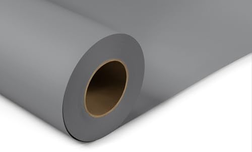 Denny Mfg - Seamless Paper Backdrop for Photoshoot with Free Gaffer Tape – Medium Gray Photography Paper Roll Background with Matte Finish for Studio, Video & Content Creation – (53 in x 36 ft) - color: Medium Gray, size: 53 in x 36 ft
