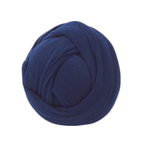 Zeroest Newborn Photography Outfits Props Stretch Wrap for Baby Boys Girls Photoshoot Posing Blanket (Navy) - color: Navy