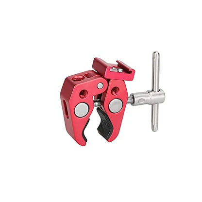 Super Clamp Crab Pliers Clip with Cold Shoe Adapter for DSLR Camera Studio