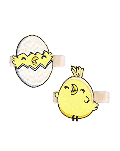 Baby Girls Carrot Hair Clips Pin Easter Bunny HairClips Carrot Hair Barrettes Pin JHE27 (2 Pcs Set-D) - color: 2 Pcs Set-D