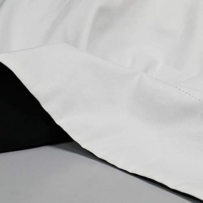 ISSUNTEX 5X7 ft Background Muslin Backdrop, Photo Studio, Collapsible High Density Screen for Video Photography and Television-Black/White - color: Black/White, size: 5X7 ft