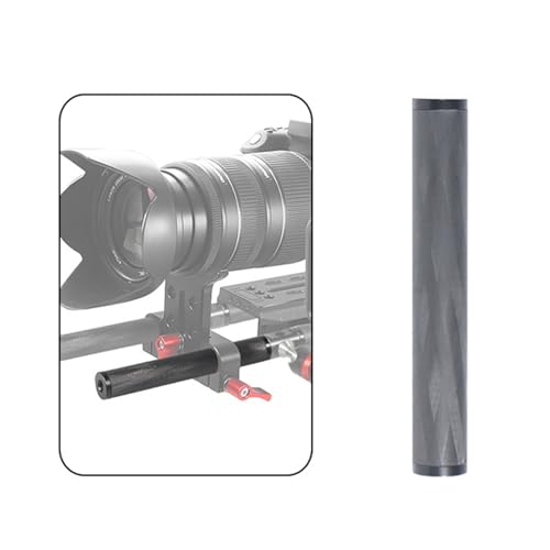 Portable Mounting Tube 100mm Length Double 1 / 4inch Female Thread for Light Stands Camera Rigs and Video Photography Tool