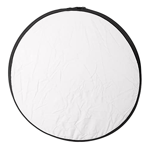 Fotodiox 22in 5-in-1 Collapsible Reflector Panel with Bag for Photography and Video - Black, Gold, Silver, Translucent, and White Panel - size: 22in (55cm)