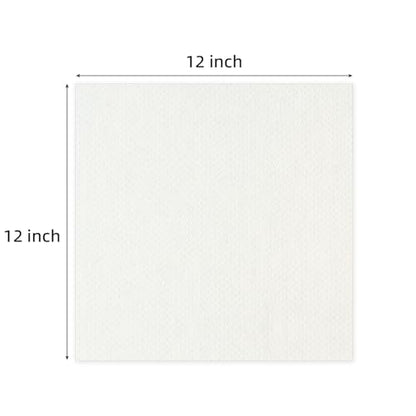 Falling in Art 50 Pack Embossed Backing Board, 12x12 Acid-Free Mat Boards, 4 Ply Thickness Uncut White Backing Boards for Photos, Pictures, Frames, Artworks and Prints - size: 12x12 - 50 Pack