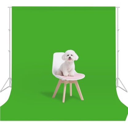 Green Screen Photo Backdrop, Chroma Key Background for Photography, Live Streaming, Zoom Video Studio, Online Courses 10x20FT - color: Green, size: 10X20 FT