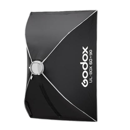 Godox 24”x35” Strip Softbox with Bowens Mount, UL-BOX-60x90 Folding Quick Release Rectangular Softbox Foldable Soft Box with Grid, Diffuser for Godox SMALLRIG/Neewer/Aputure