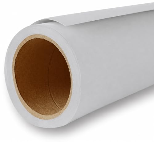 Seamless Paper Background for Photography Photo Studio Backdrop Roll(107" x36' Morning Mist) - color: Morning Mist, size: 107" x 36'
