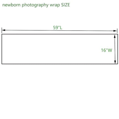 Newborn Baby Photography Wrap with Long Tail Hat Boy Girl Photo Crochet Outfits Picture Blanket Props (green)